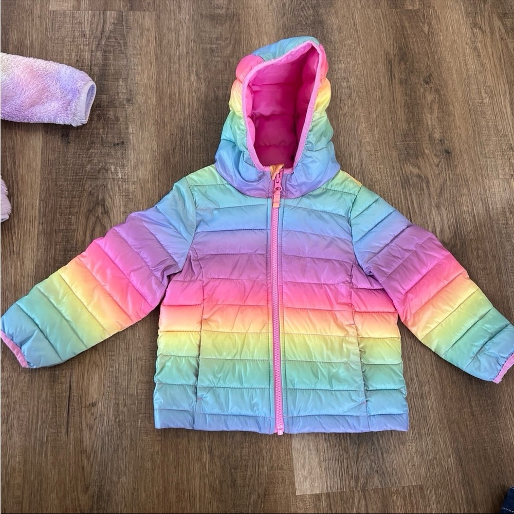 Jumping beans puffer jacket 3T